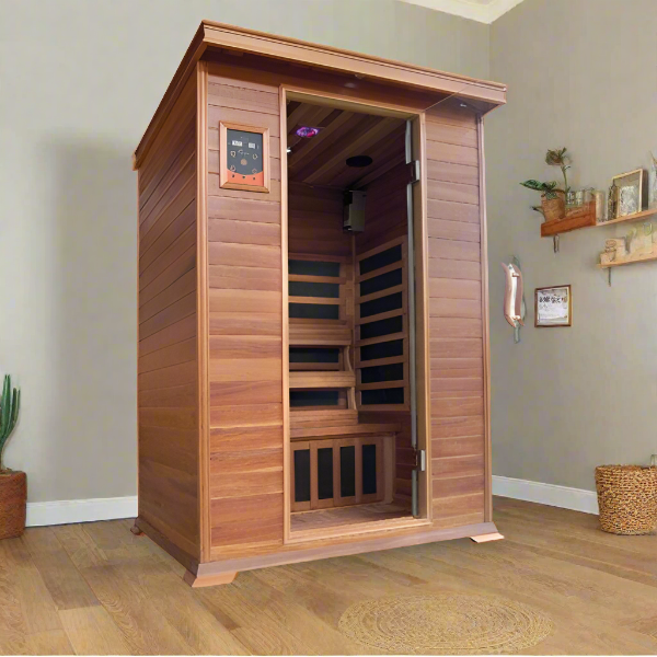 Sunray Sierra 2-Person Indoor Infrared Cedar Sauna