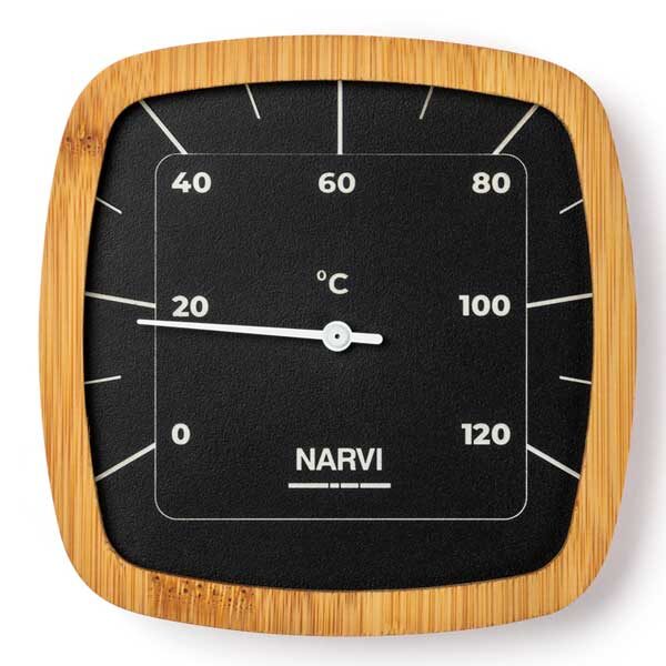 Dundalk LeisureCraft Narvi Black Thermometer Celsius