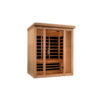 Golden Designs Vila 3 Person Ultra Low EMF FAR Infrared Sauna - Image 14
