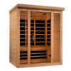 Golden Designs Vila 3 Person Ultra Low EMF FAR Infrared Sauna - Image 2