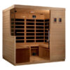 Golden Designs La Sagrada 6 Person Ultra Low EMF FAR Infrared Sauna - Image 3