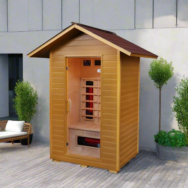 Sunray Burlington 2 Person Outdoor Infrared Sauna