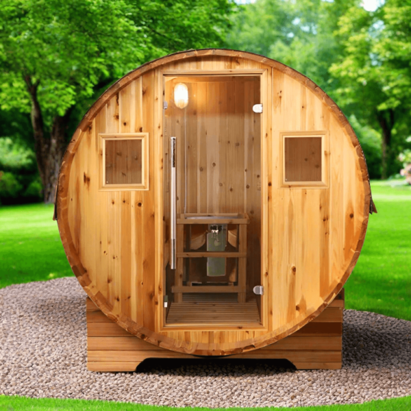 Sunray Solace 2 Person Barrel Sauna