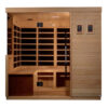 Golden Designs La Sagrada 6 Person Ultra Low EMF FAR Infrared Sauna - Image 4