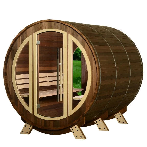 Almost Heaven Phoenix 6 Person Luxury Barrel Sauna