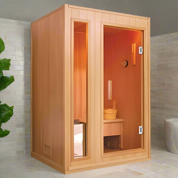 Sunray Southport 3-Person Indoor Traditional Sauna Single Bench