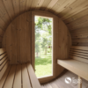 Forever Saunas Thermally Treated 6-Person Sauna With Back Window - Ready to Ship! - Image 9