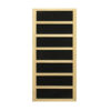 Golden Designs Vila 3 Person Ultra Low EMF FAR Infrared Sauna - Image 9