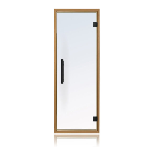 Prosaunas Aspen Frame Clear Glass Sauna Door 24x73