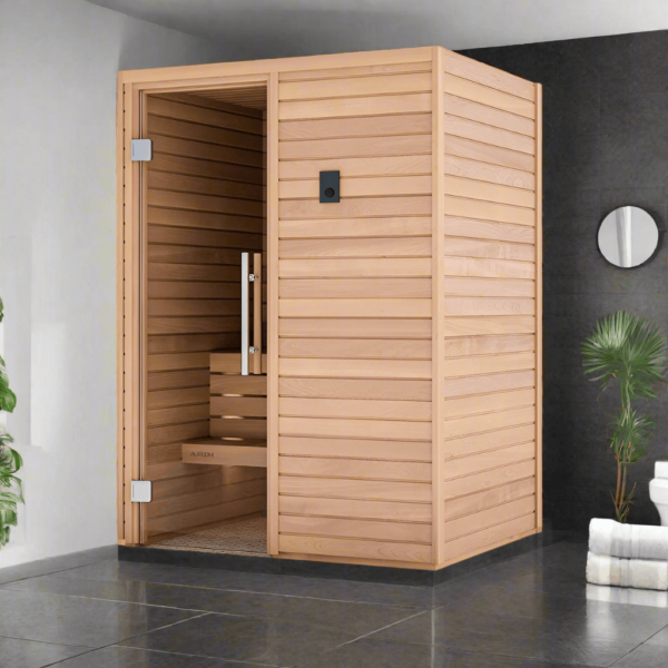 Auroom Cala Wood Cabin Sauna Kit - Thermo-Aspen