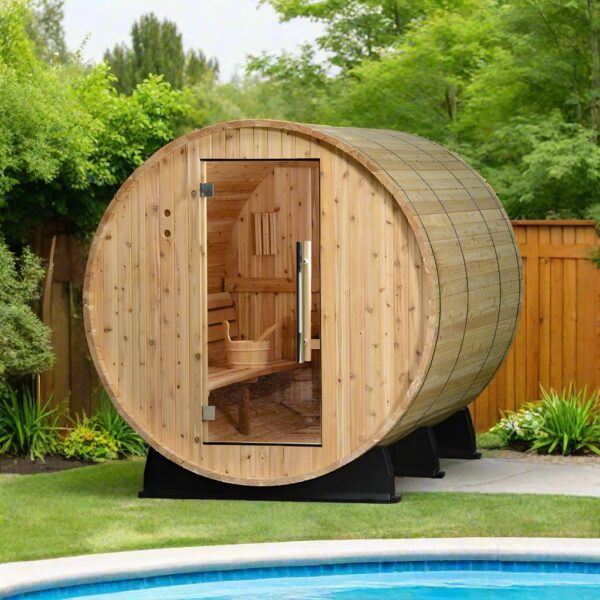 Almost Heaven Princeton 6 Person Standard Barrel Sauna