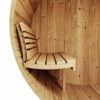 SaunaLife Model E6 3 Person Barrel Sauna - Image 9
