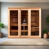 Saunacore Traditional Modular Series C4X8 with Kw 5 SE Heater