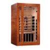 Golden Designs Cardoba Full Spectrum 2 Person Full Spectrum Infrared Sauna - Canadian Hemlock - Image 2