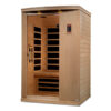 Golden Designs Venice Elite 2 Person Ultra Low EMF FAR Infrared Sauna - Image 2