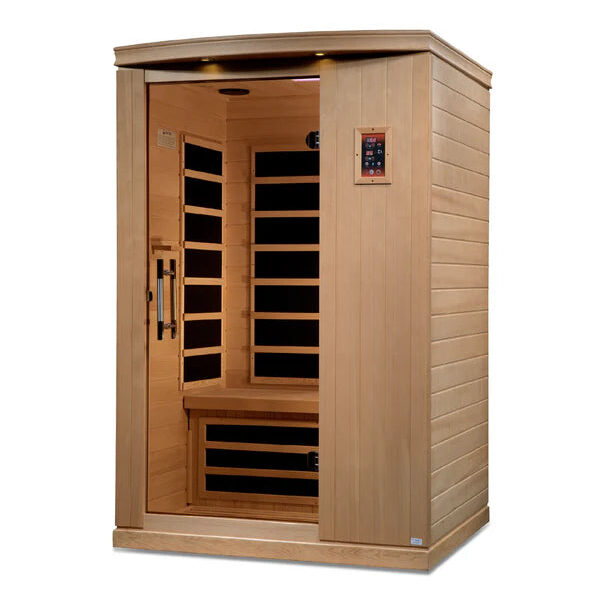 Golden Designs Venice Elite 2 Person Ultra Low EMF FAR Infrared Sauna