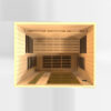Dynamic Lugano 3 Person Full Spectrum Infrared Sauna - Canadian Hemlock - Image 9