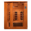 Dynamic Lugano 3 Person Full Spectrum Infrared Sauna - Canadian Hemlock - Image 3