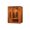 Dynamic Lugano 3 Person Full Spectrum Infrared Sauna - Canadian Hemlock - Image 8