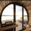 SaunaLife Model EE6G 4 Person Sauna Barrel - Image 9