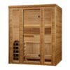 Golden Designs Andermatt Edition 3 Person Traditional Steam Sauna-Clear Cedar - Image 5