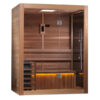 Golden Designs Hanko Edition 2-3 Person Traditional Steam Sauna- Canadian Red Cedar Interior - Image 2