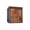 Golden Designs Drammen 3 Person Outdoor-Indoor Traditional Sauna - Canadian Red Cedar Interior - Image 5