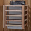 Golden Designs Hanko Edition 2-3 Person Traditional Steam Sauna- Canadian Red Cedar Interior - Image 7