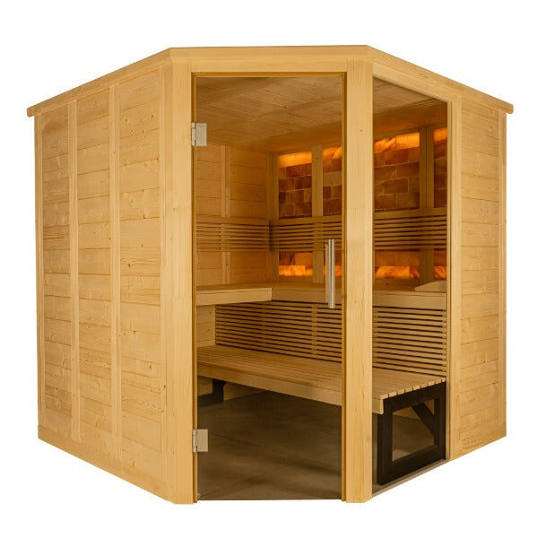 Almost Heaven Indoor Himalaya Corner 6 Person Indoor Sauna