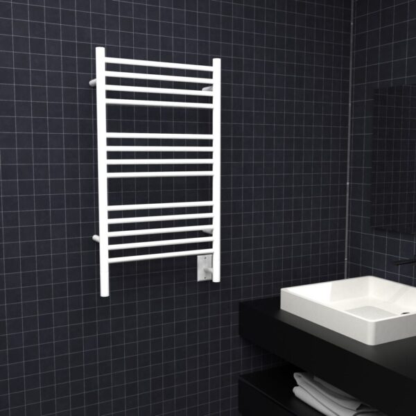 Amba Jeeves Model C Straight 13 Bar Hardwired Towel Warmer