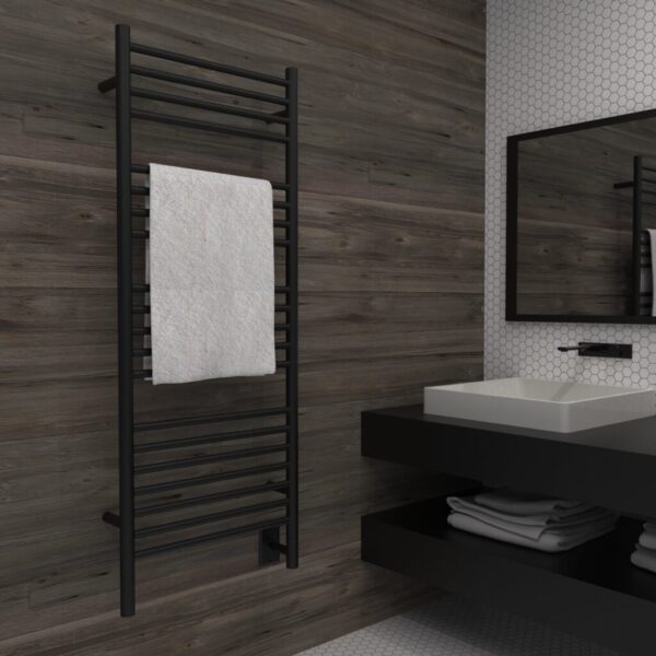 Amba Jeeves Model D Straight 20 Bar Hardwired Towel Warmer