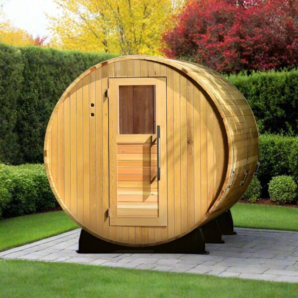 Almost Heaven Essex 4 Person Standard Barrel Sauna