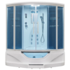 Mesa Steam Showers 702A Steam Shower Tub Combo - 61" x 61" x 89" - Image 3