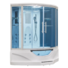 Mesa Steam Showers 702A Steam Shower Tub Combo - 61" x 61" x 89" - Image 4