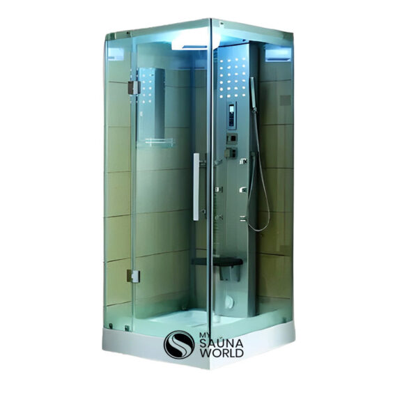 Mesa WS-301 1 Person Walk-In Steam Shower - 36"L x 36"W x 85"H