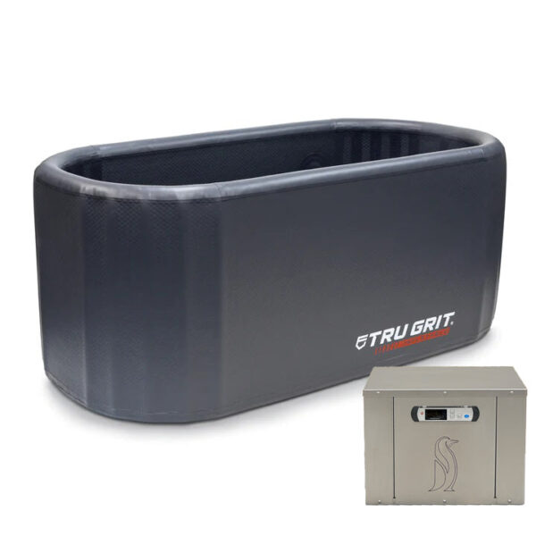 Penguin Chillers Tru Grit Inflatable Tub & Cold Plunge Therapy Chiller