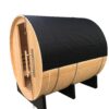 Golden Designs Zurich 4 Person with Bronze Privacy View Traditional Barrel Sauna - Image 13
