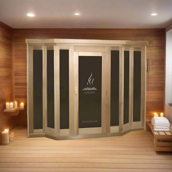 Saunacore Vu-Classic Style Sauna V5x6