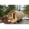 Dundalk LeisureCraft Canadian Timber Tranquility 3-4 Person Barrel Sauna CTC2345 - Image 2