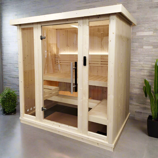 SaunaLife 2-3 Person Model X6 Indoor Home Sauna