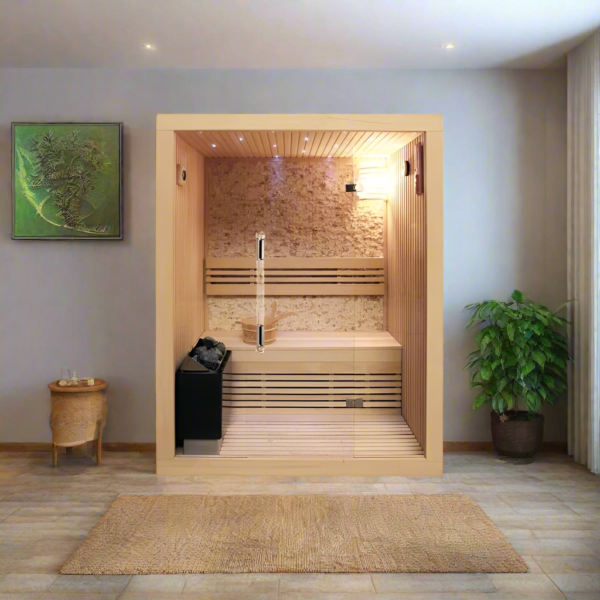 Sunray Westlake 3-Person Luxury Indoor Traditional Sauna