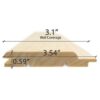 Prosaunas Aspen 1x4 T&G STP Wall Cladding - Image 7