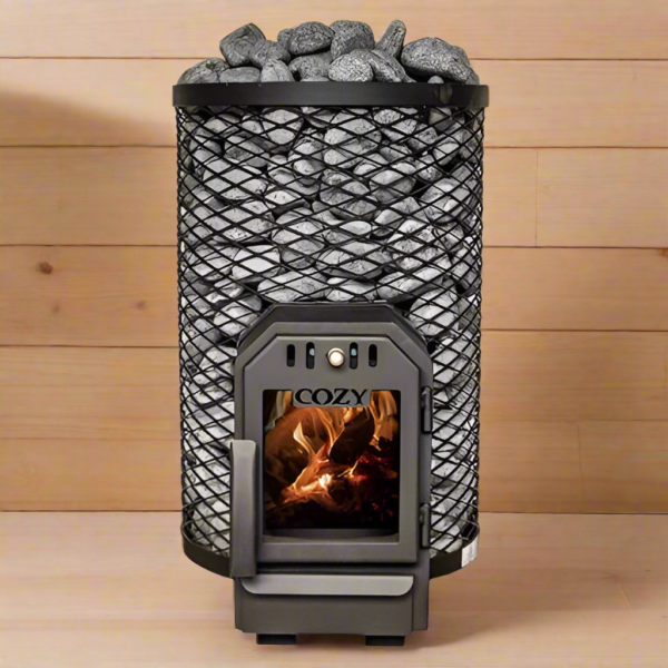 Cozy Heat O Thru-Wall Sauna Stove