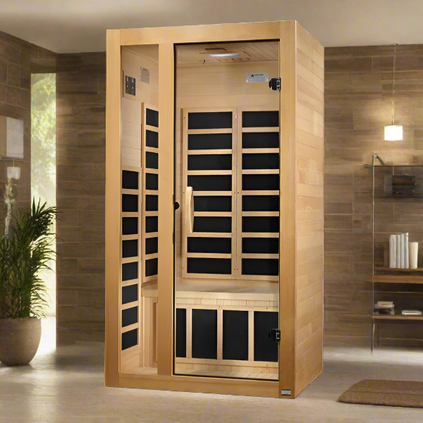 Golden Designs Gracia 1-2 Person Low EMF FAR Infrared Sauna