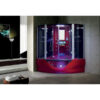 Maya Bath The Superior Platinum Red 2-Person Freestanding Steam Shower - Image 6