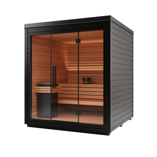 Auroom Mira L 5-Person Outdoor Modular Cabin Sauna Kit