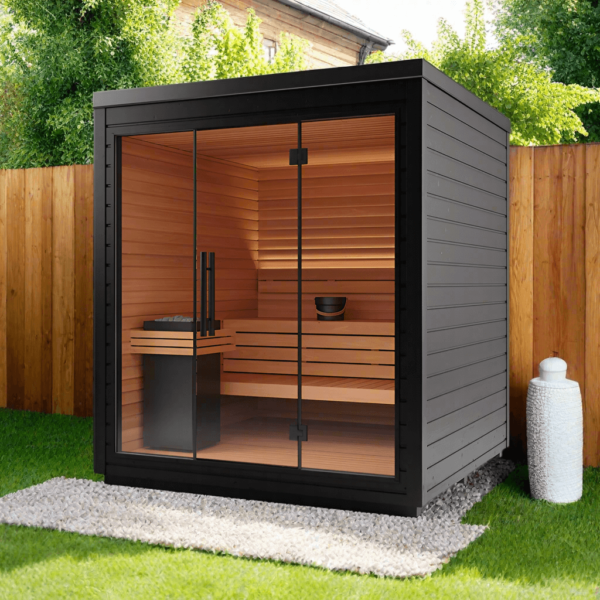 Auroom Mira L 5-Person Outdoor Modular Cabin Sauna Kit