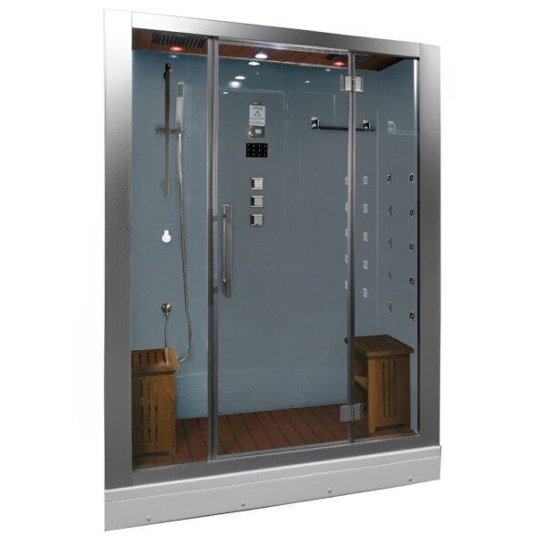 Platinum DZ972F8 2 Person Walk-In Steam Shower