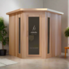 Saunacore Traditional Indoor Saunas Neo-Classic Style Series N6X6 - Image 2