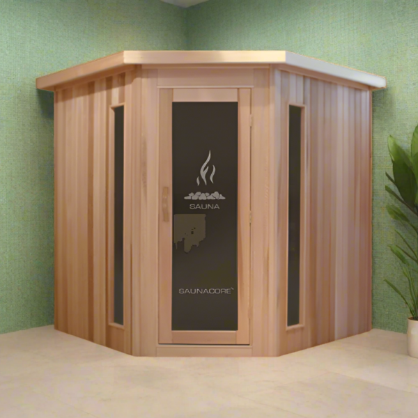 Saunacore Traditional Indoor Sauna Neo-Classic Style Series N8X8